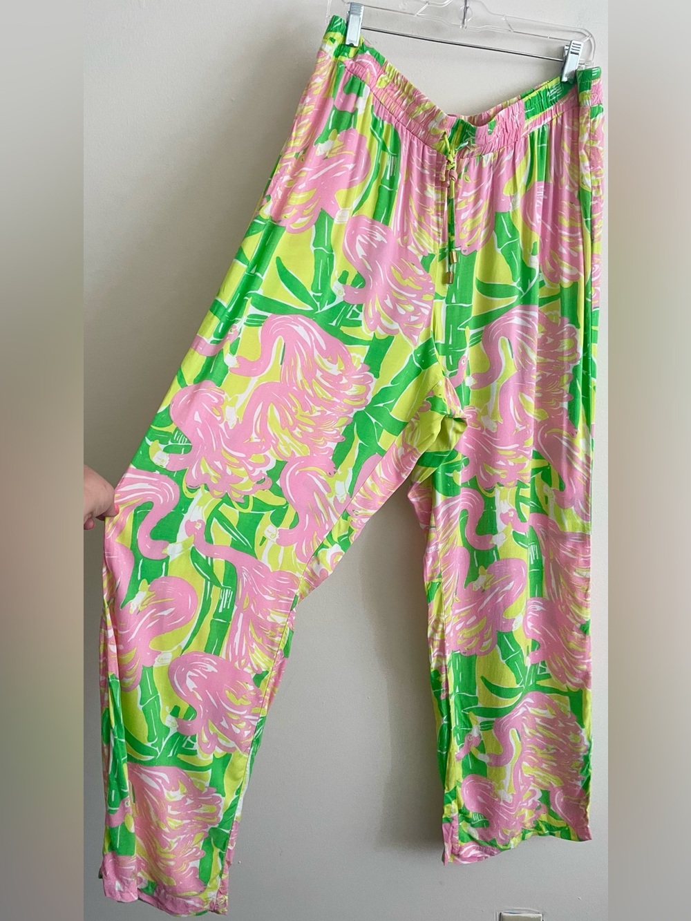 🌴 NWOT Lilly Pulitzer for Target Plus Size Tropical Print Wide-Leg Pants 🌴 - Picture 3 of 7